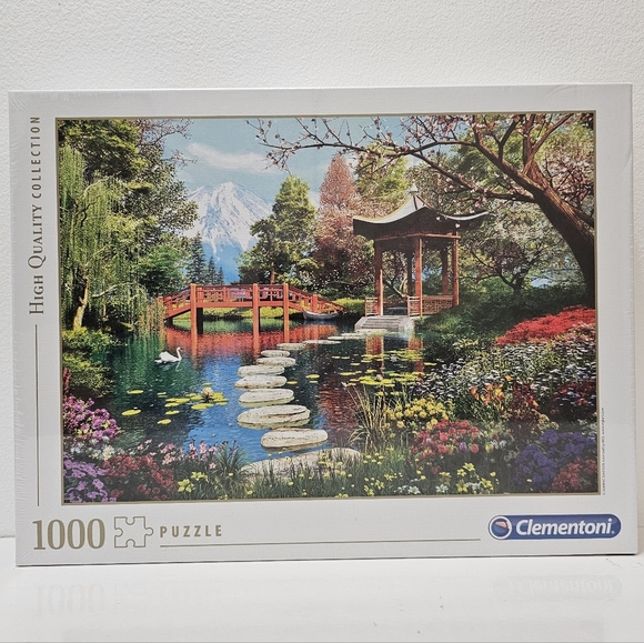 Clementoni High Quality Collection Fuji Garden 1000-Piece Jigsaw Puzzle - Picture 3 of 10